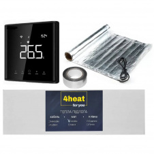 Комплект теплої підлоги 4Heat AlumKit Sensort-4.5 + терморегулятор AE-669