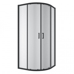 Душова кабіна Koller Pool Line ARC 900x900 black matt, cкло 6мм grape (1440652504) Краматорск