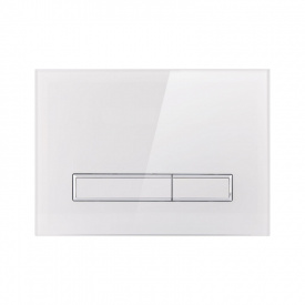 Панель змиву для унітазу Qtap Nest, біла (QT0111V1105GW)