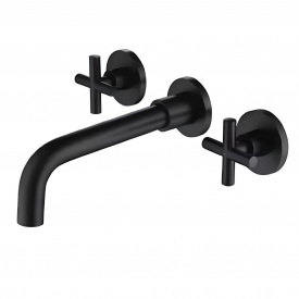 Змішувач для умивальника вбудований Mixxus DVE-001 Inner Black (MI6022)