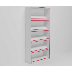 Стеллаж кондитерский 2000х900х345 полки 45" Бородянка