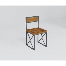 Стул в стиле LOFT c перемычками