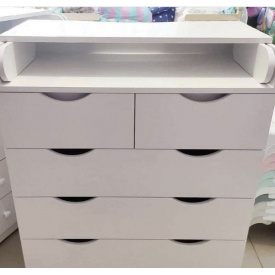 Пеленальный комод на 5 ящиков без ручек