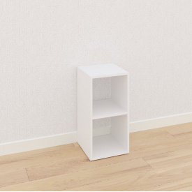 Кубический стеллаж на 2 полки