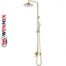 Душевая колонна со смесителем Winmix Wilson 009-J Brushed Gold, Польша