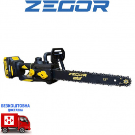 Пила ланцюгова акумуляторна CSPP-21BL-12" 2*(21 V, 4 Ач) у коробці (Серія PILOT)