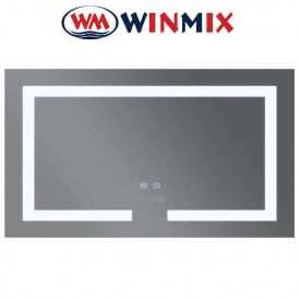 Дзеркало для ванної кімнати Winmix HARD MR07-80x50 (з LED-підсвічуванням, антизапотівання)