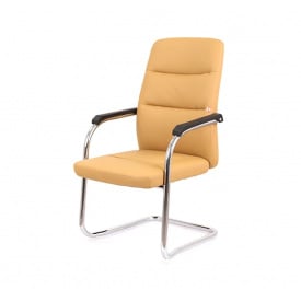 Крісло конференційне АКЛАС Натан CH CF темно-бежеве