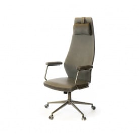 Крісло АКЛАС Ронін CH TILT Темно-сіре