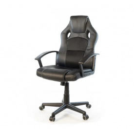 Крісло геймерське АКЛАС Анхель NEW PL TILT Чорне