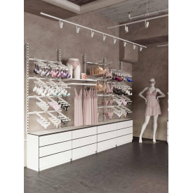 Стіни з металу для магазину - комплект LIS