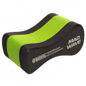 Колобашка для плавания MadWave EXT M072003 Зеленый-Черный