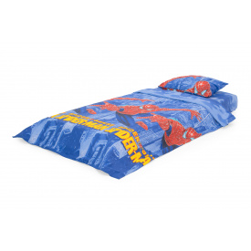 Комплект дитячої постільної білизни Луна-15 (полуторний, бязь gold lux, наволочки: 50х70 см 1 шт, супергерой, павук) IMI