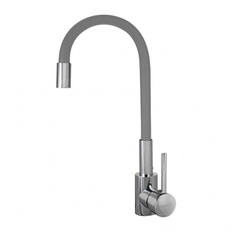 Змішувач для кухні Britc MSC-4fg Сірий (67657)