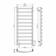 Полотенцесушитель OnlyHeat Oria 11 120x50 см Хром (68002) Вольнянск