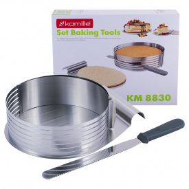 Форма для бисквита регулируемая 24,5 Kamille KL226042