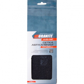 Сітка абразивна зерно 40 107*280 мм 10 шт Granite GM (8-02-040)