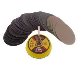 Набор 1 держатель + 100 шт 80-7000 наждачная бумага для шлифовки S-Body Technology