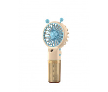 Ручной мини-вентилятор Mini Fan 6618 3 режима Бежевый (30151446С)