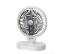 Настольный вентилятор Desko WL 1564 LED Desktop Fan Белый (30151439В)