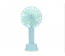 Вентилятор ручной FAN 6502 SS-2 9419 Бирюзовый (30151435Р)
