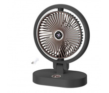 Настольный вентилятор Desko WL 1564 LED Desktop Fan Черный (30151439А)