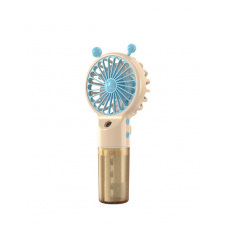 Ручной мини-вентилятор Mini Fan 6618 3 режима Бежевый (30151446С)