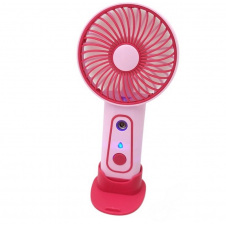 Вентилятор ручной Mini Fan 1569 17x8 см Розовый (30151443В)