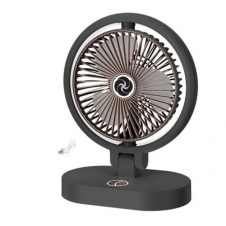 Настольный вентилятор Desko WL 1564 LED Desktop Fan Черный (30151439А)