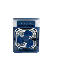 Портативный настольный мини-кондиционер увлажнитель Arctic Air Cooler 4в1 LED Синий Ладан