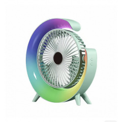 Вентилятор настольный No Brand USB-Type-C 33278 Green (30151433) Умань
