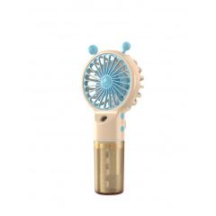 Ручной мини-вентилятор Mini Fan 6618 3 режима Бежевый (30151446С) Київ