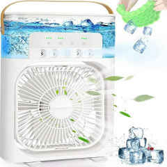 Портативный настольный мини-кондиционер увлажнитель Arctic Air Cooler 4в1 Fan LED Белый Дубно