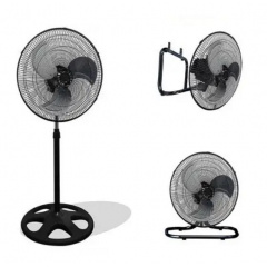 Вентилятор напольный No Brand Alfarid Fan 150Вт Черный (2104618620) Бровари