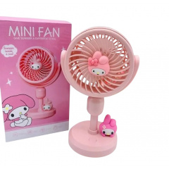 Ручной мини-вентилятор Mini Fan 677-96 Розовый (30151436) Кременчук