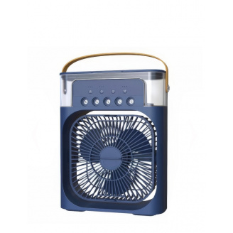 Портативный настольный мини-кондиционер увлажнитель Arctic Air Cooler 4в1 LED Синий