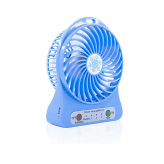 Вентилятор настольный Mini Fan XSFS-01 7183 Синий (30151437В)