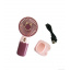Ручной вентилятор Mini Fan Hello Summer 121 Бордово-розовый (30151451) Южноукраинск