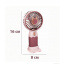 Ручной вентилятор Mini Fan Hello Summer 121 Бордово-розовый (30151451) Южноукраинск