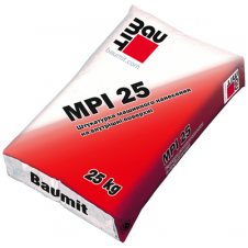 Цементно-вапняна штукатурка Baumit MPI 25, 25 кг