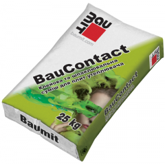 Клей армуючий для ППС і мінеральної вати BAUMIT BauContact, 25 кг Акимовка