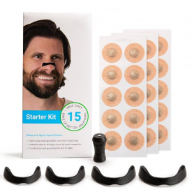 Магнітний розширювач для носа No Brand поліпшення дихання та зниження хропіння Чорний (2104618539)