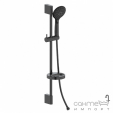 Душевой гарнитур Volle Cascada B45 1586.170504 de la noche матовый черный