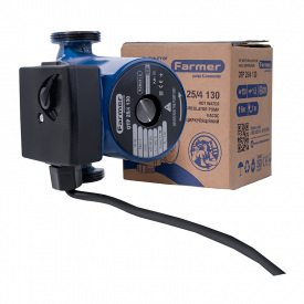 Насос циркуляційний Farmer 25/4-130 71 Вт H 4м Q 40л/хв (66458)