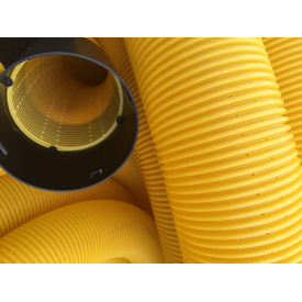 Дренажна труба в бухтах ПВХ 200-160мм (Польща)