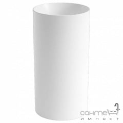 Круглая отдельностоящая раковина Devit Style Extra Clean 1408640 белая Київ