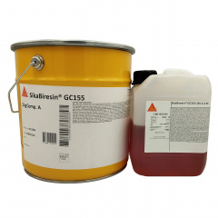 Епоксидний гелькоут 11.4 кг комплект Sika Biresin GC155 чорний, термостійкий, для форм і ламінування Київ