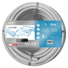 Шланг садовый для полива KHAYNER Garden 3/4" Silver 20 м Серый (2634370964)