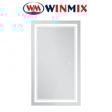 Дзеркало для ванної кімнати Winmix Premium QUADRO MR20-50x80-REVERSE (з LED-підсвічуванням, антизапотівання)