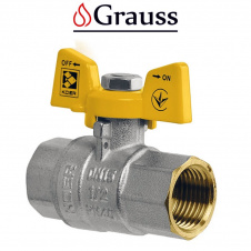 Grauss Кран 1/2 ГГБЖ (гайка-гайка метелик) газ, Німеччина